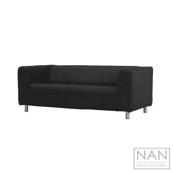canapea neagra 2 locuri
