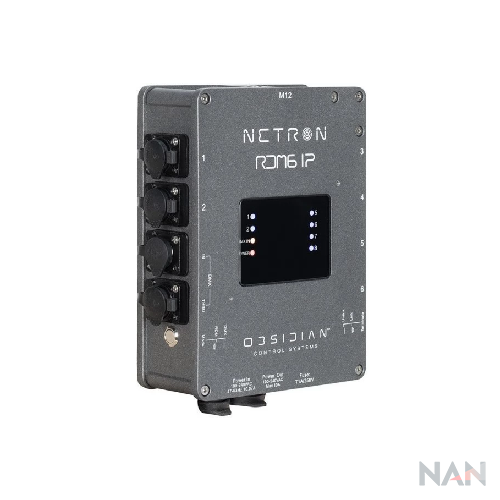 Obsidian RDM6 IP – splitter DMX/RDM profesional cu protecție IP