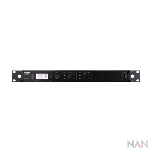 Shure ULXD4D – receptor wireless digital dual-channel