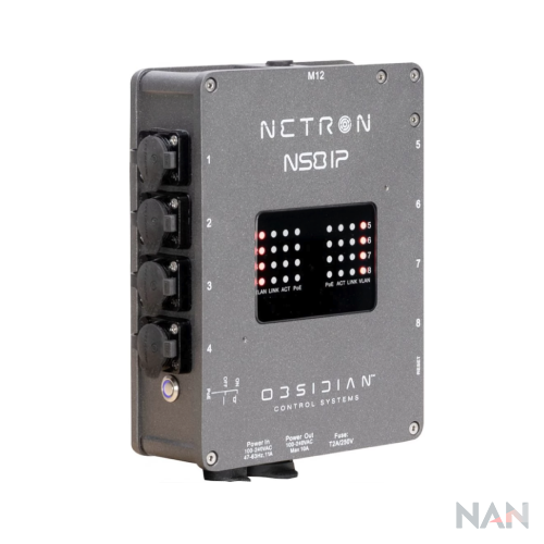 Obsidian Netron NS8 IP – switch Ethernet profesional